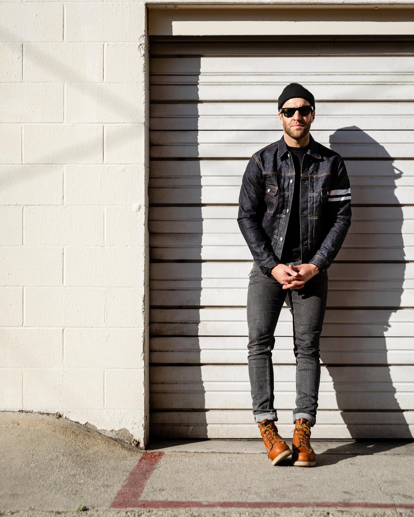 Denim and Leather Rugged Style Ideas for Men -butterscotchlbc